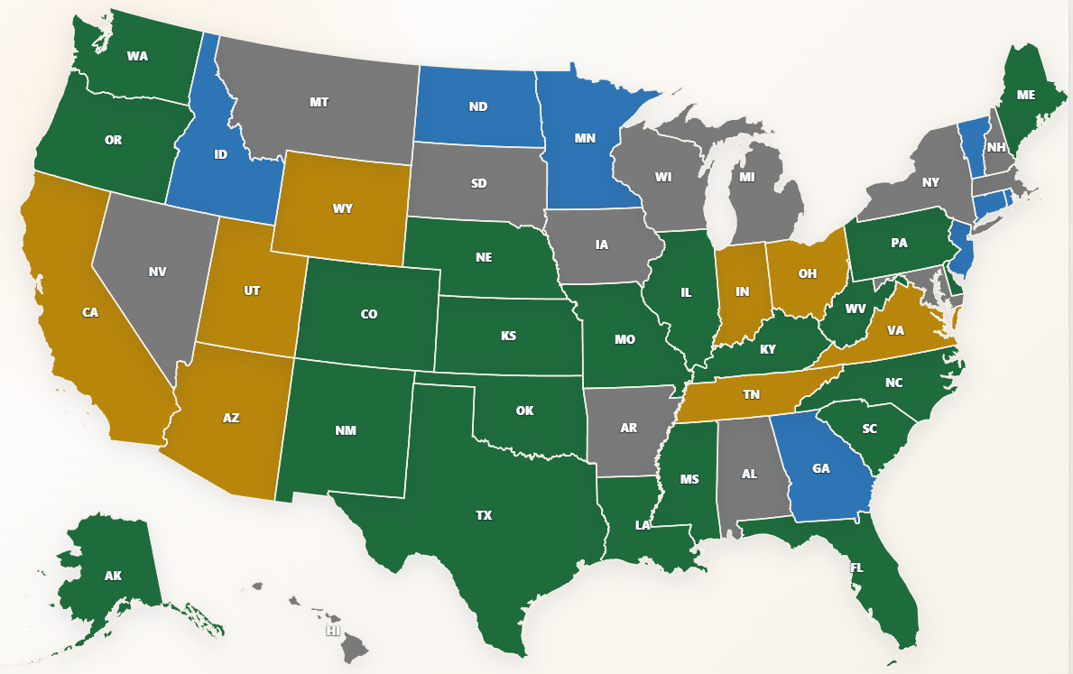 OZ 2.0 designation tracker state-by-state map